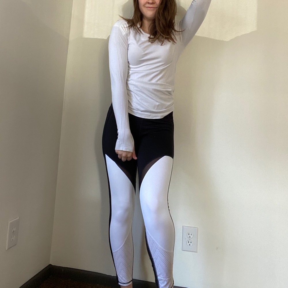 Athleta Laser Cut Leggings